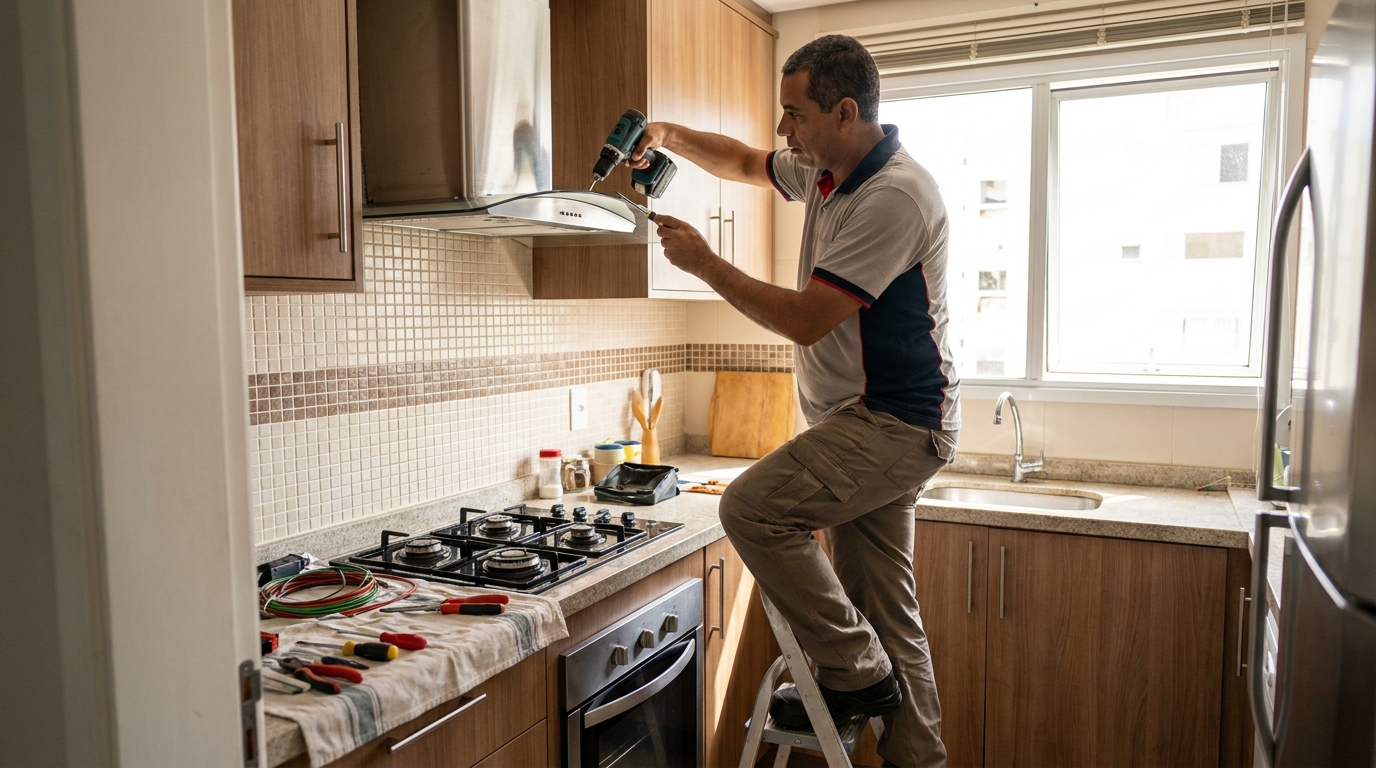 Instalação de Exaustor em Indaiatuba‑SP