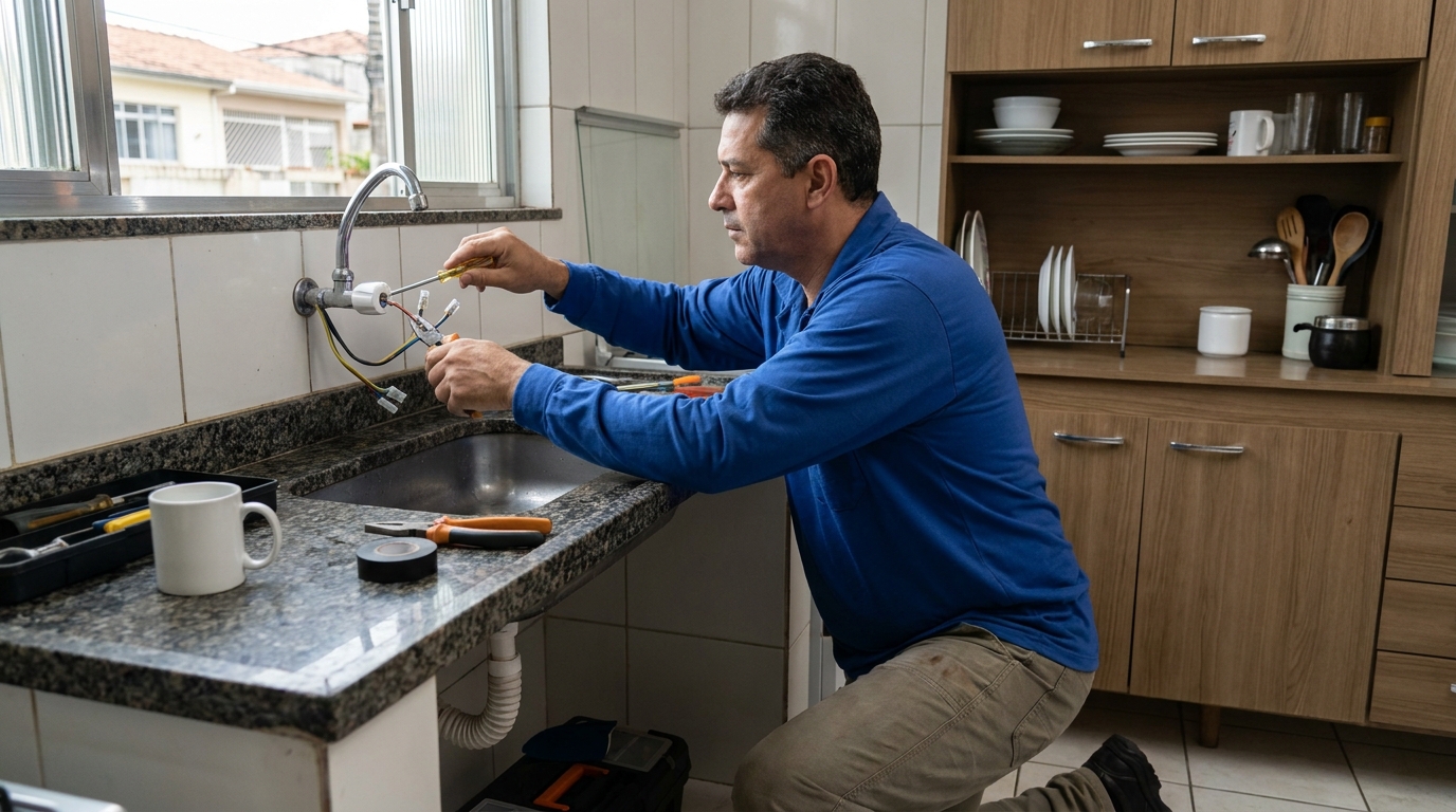 Reparo em Torneira Elétrica em Indaiatuba‑SP